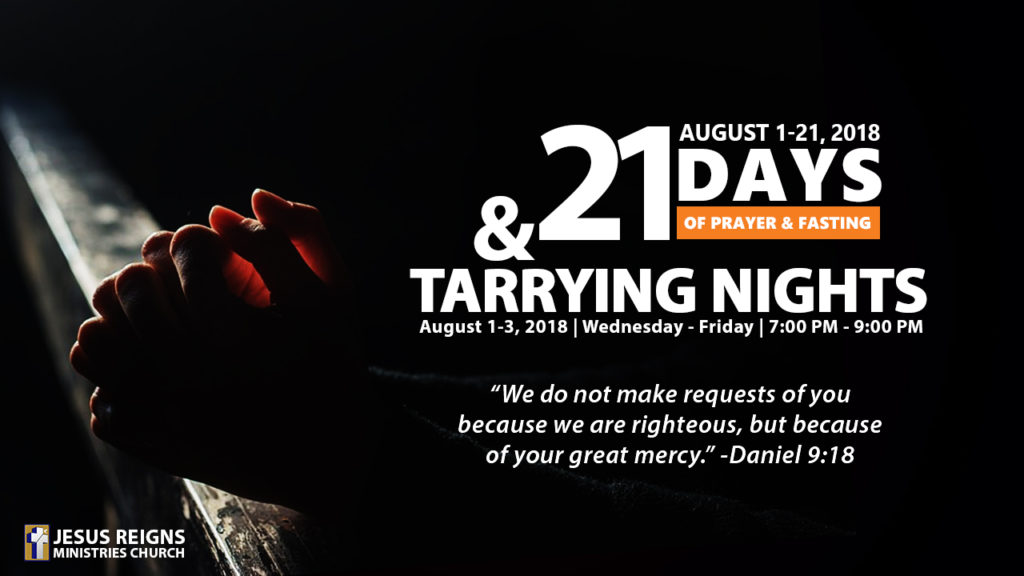 21 Days of Fasting and Prayer