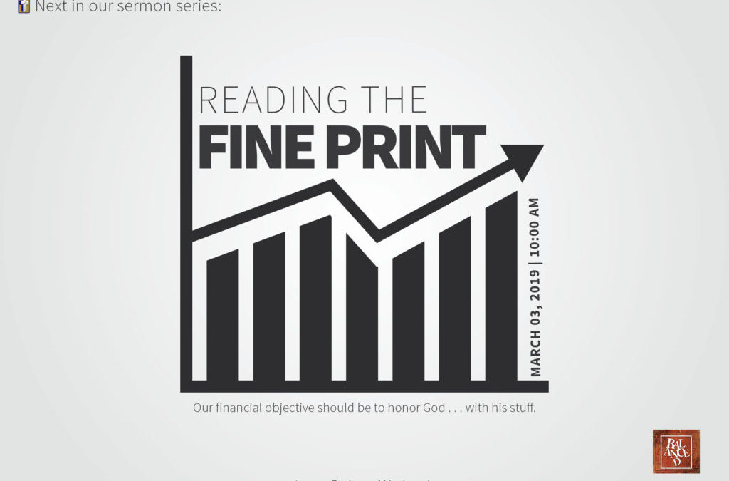 PART II: Reading the Fine Print